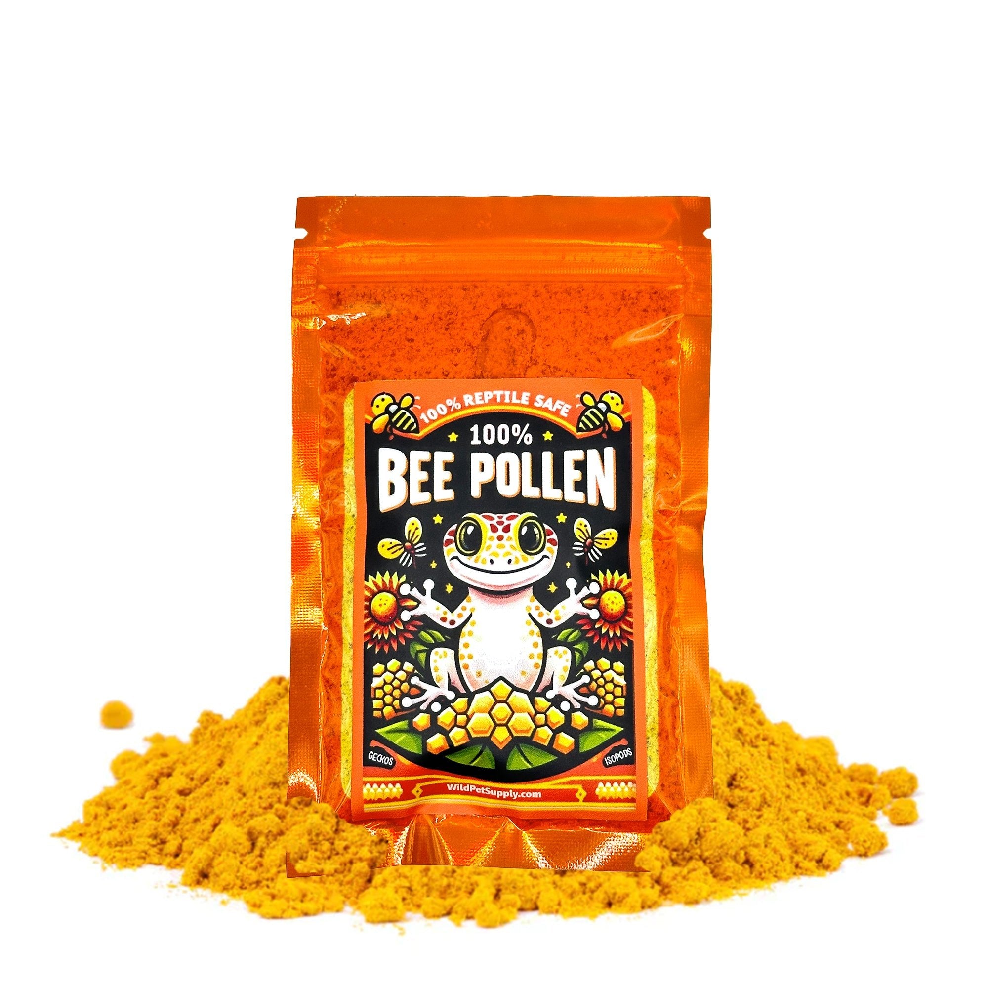 100% Bee Pollen Powder - Food for Reptiles - Wild Pet Supply