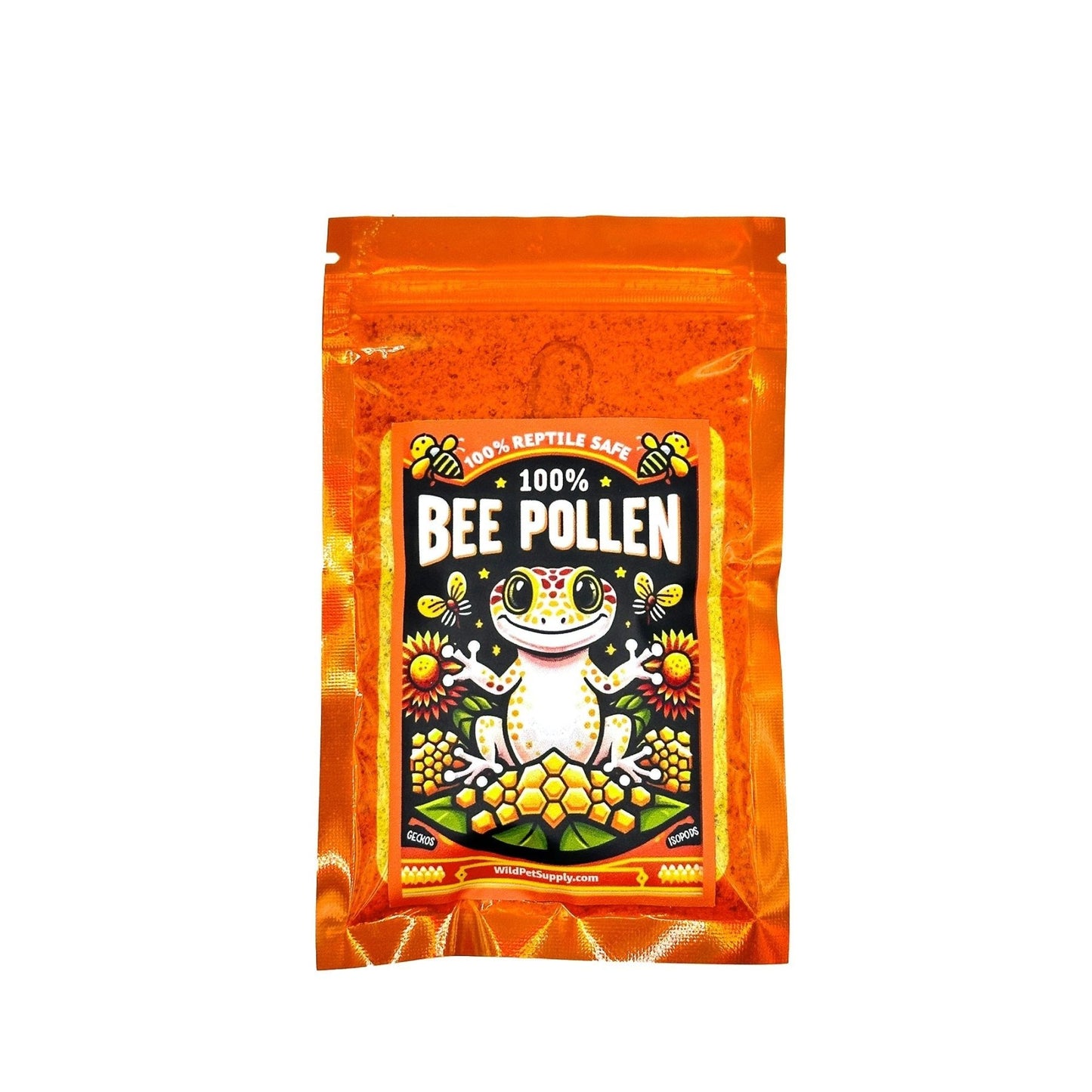 100% Bee Pollen Powder - Reptile Food Topper 1oz - Wild Pet Supply