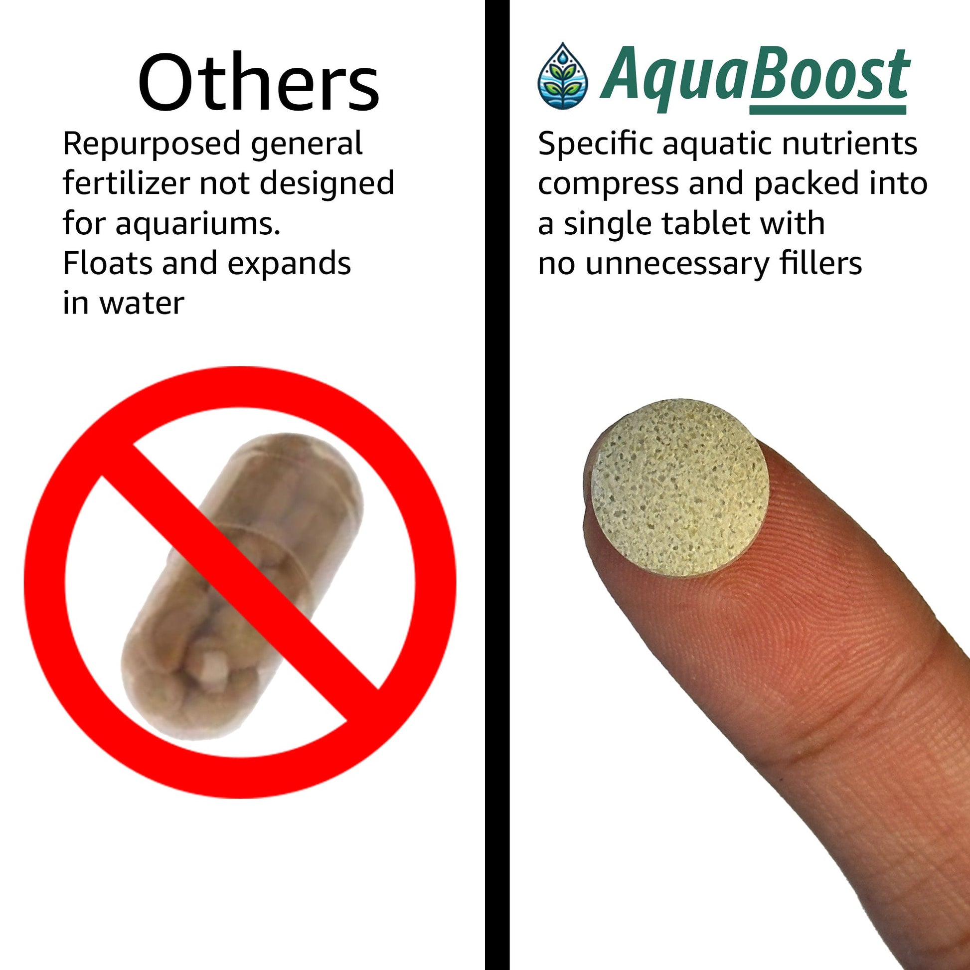 AquaBoost Bloom Root Tabs Aquarium Plant Supplement | Fish Tank Root Tabs - Wild Pet Supply