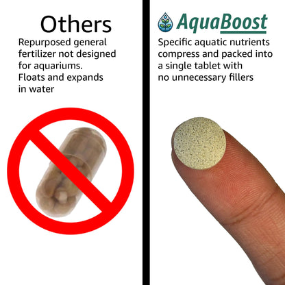 AquaBoost Bloom Root Tabs Aquarium Plant Supplement | Fish Tank Root Tabs - Wild Pet Supply