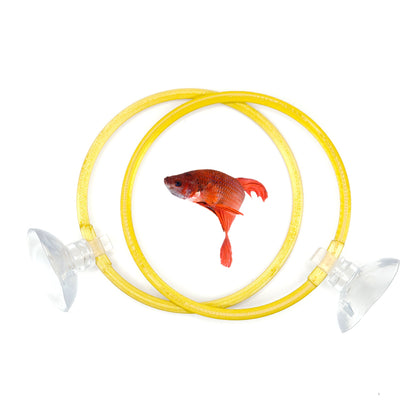 Betta Fish Ring For Betta Fish Trainning 2 Pack | Betta Excercise Loop Betta Loop For Aquarium Decor | CTWPets™ - Wild Pet Supply