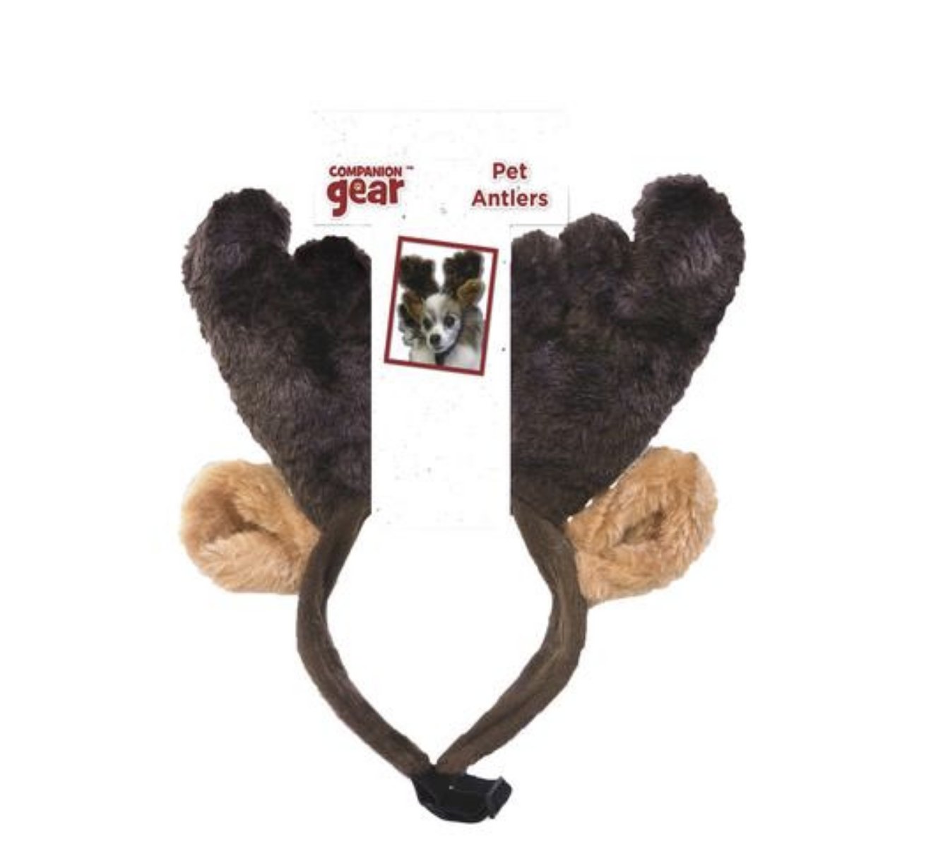 Dog Reindeer Hat | Holiday Accessory - Wild Pet Supply