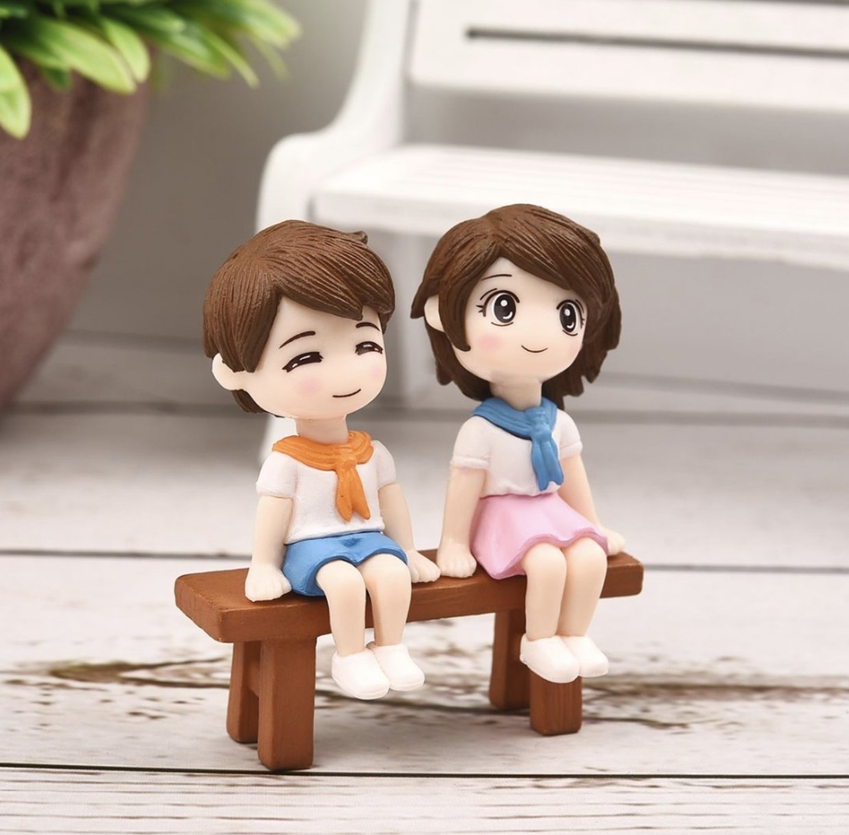 Fairy Garden Cute Couples Miniatures - Wild Pet Supply