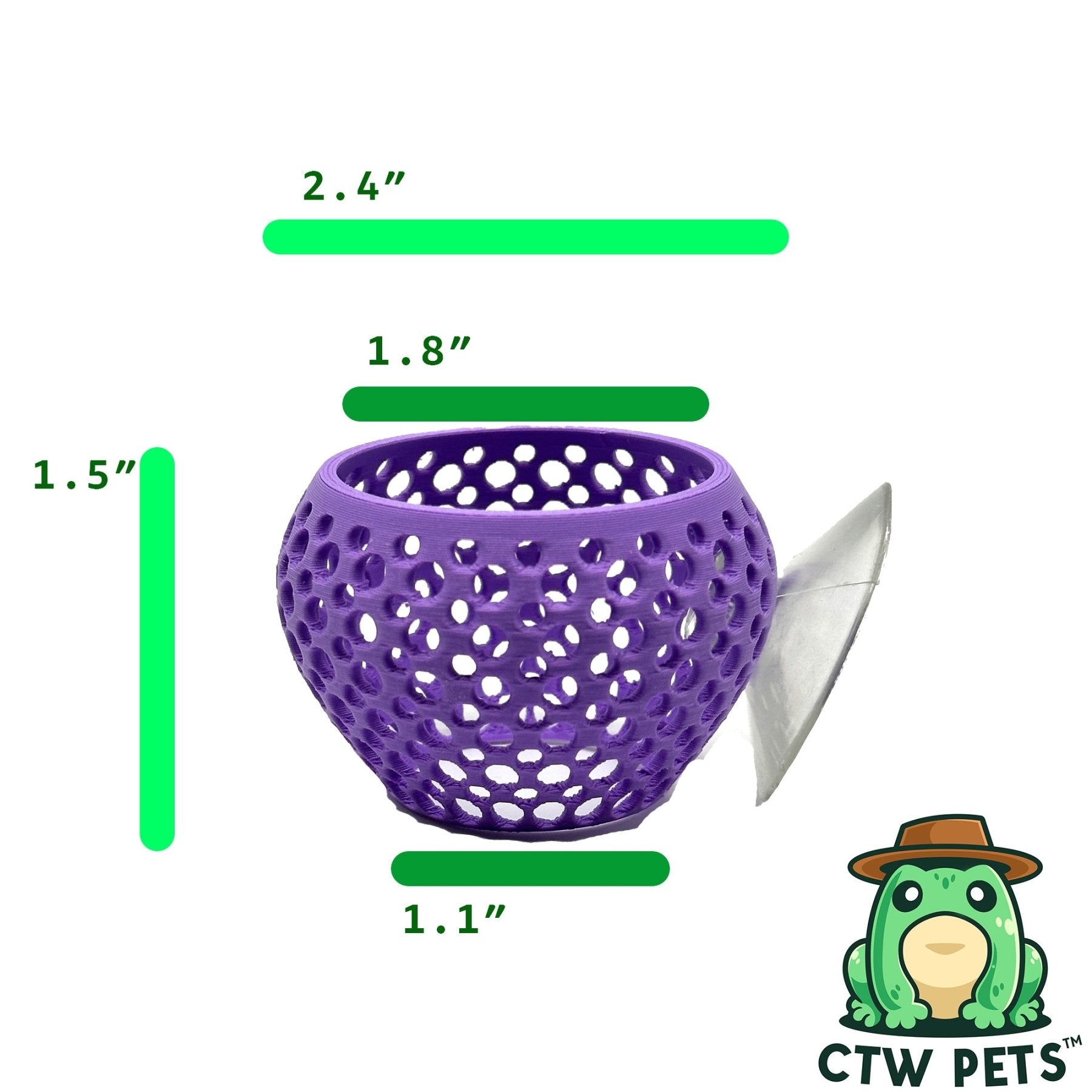 Original Betta Bulb Hide – Suction Cup Cave - Wild Pet Supply