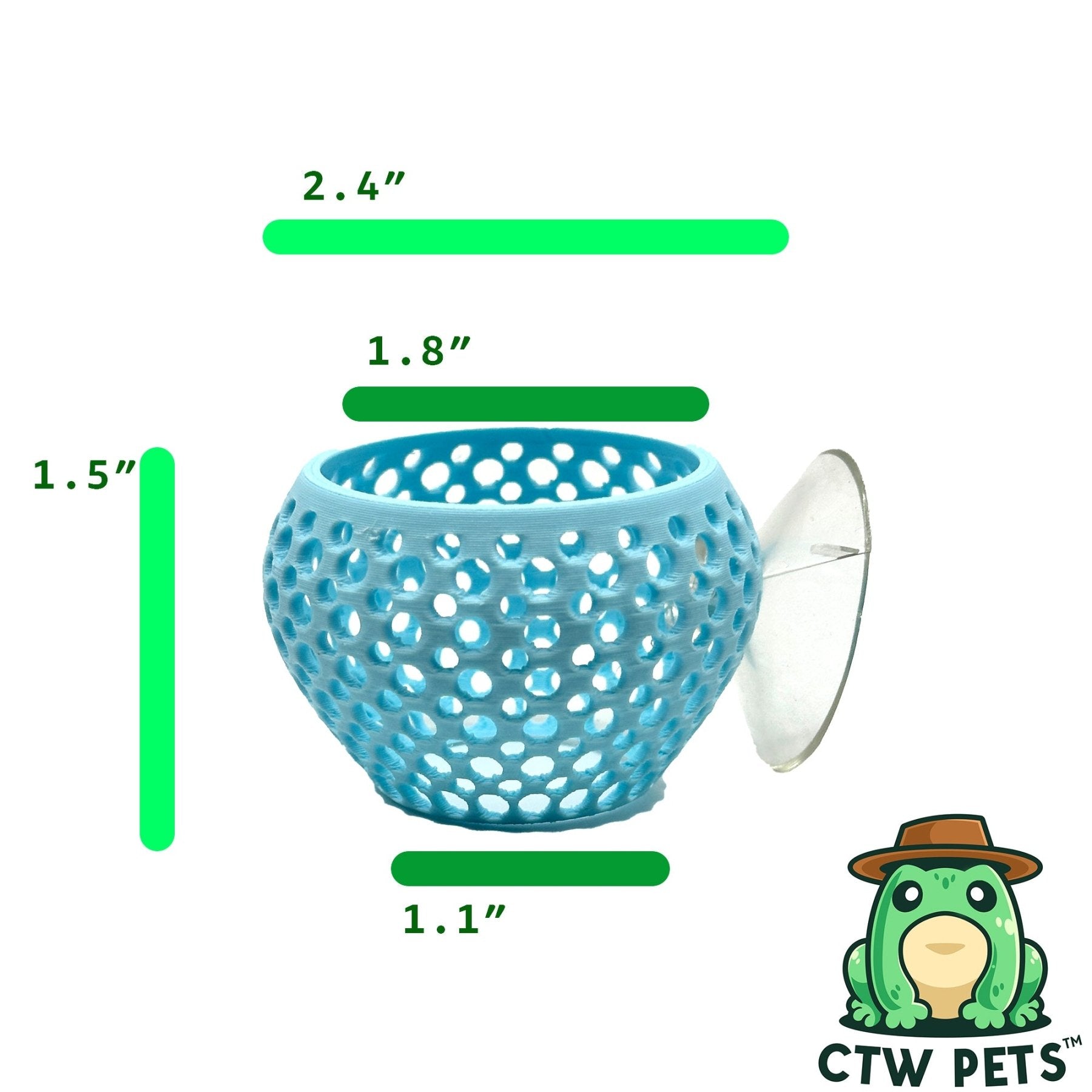 Original Betta Bulb Hide – Suction Cup Cave - Wild Pet Supply