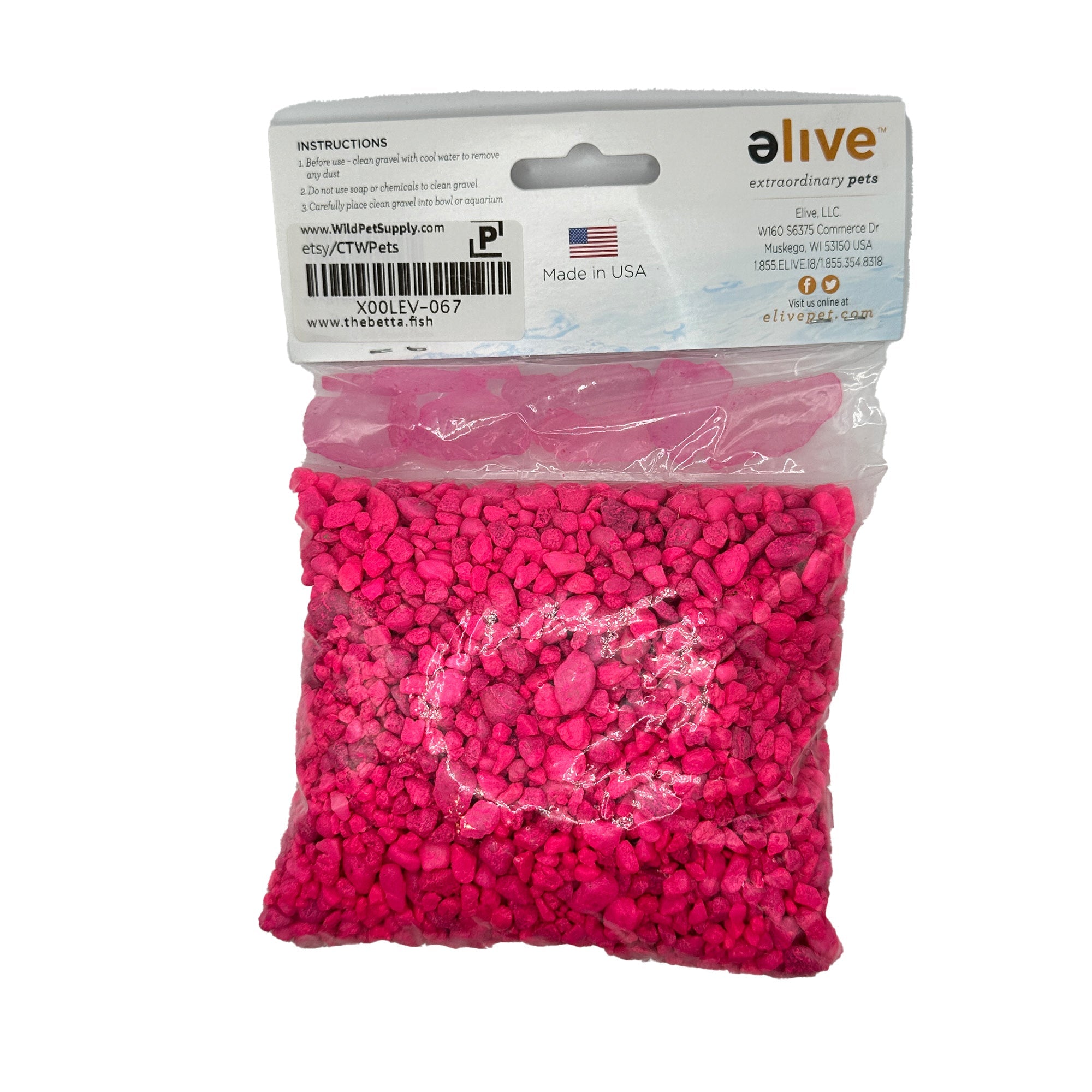 Pink Aquarium Rocks & Accent Stones - Wild Pet Supply