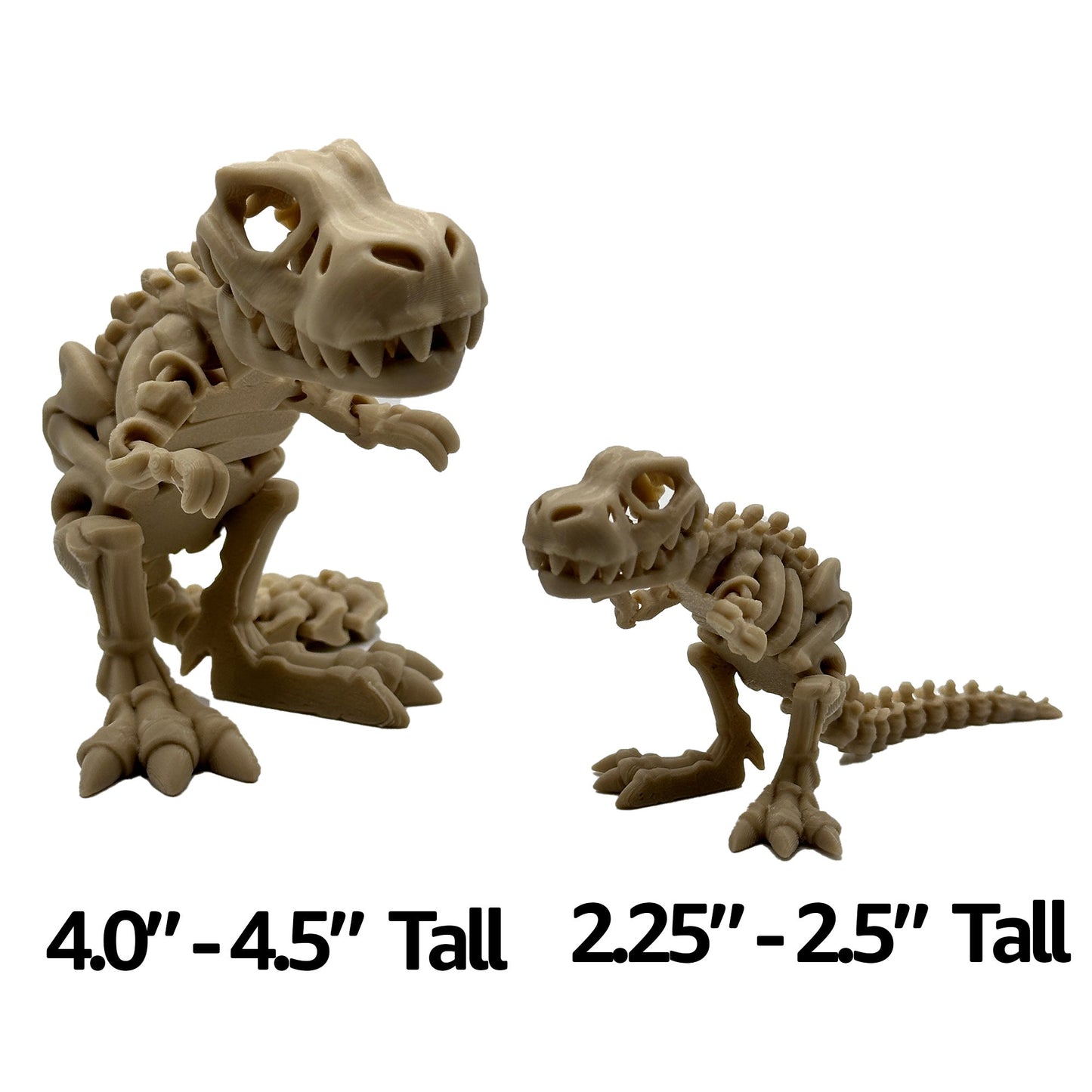 T-Rex Skeleton Decoration for Aquariums. Cave for Fish and Hideout for Shrimp Dinosaur Aquarium & Terrarium Decor - Wild Pet Supply